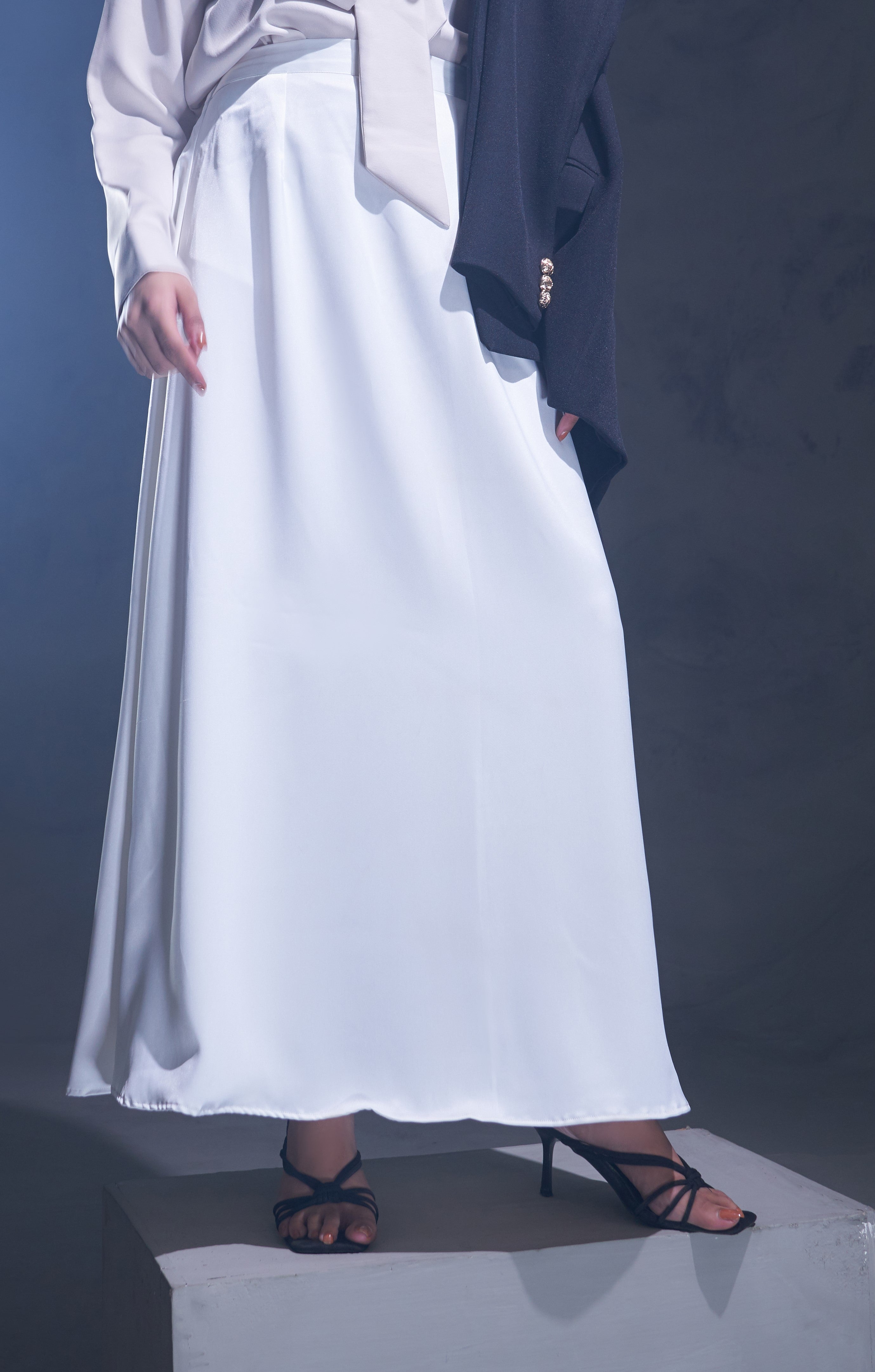 White skirt