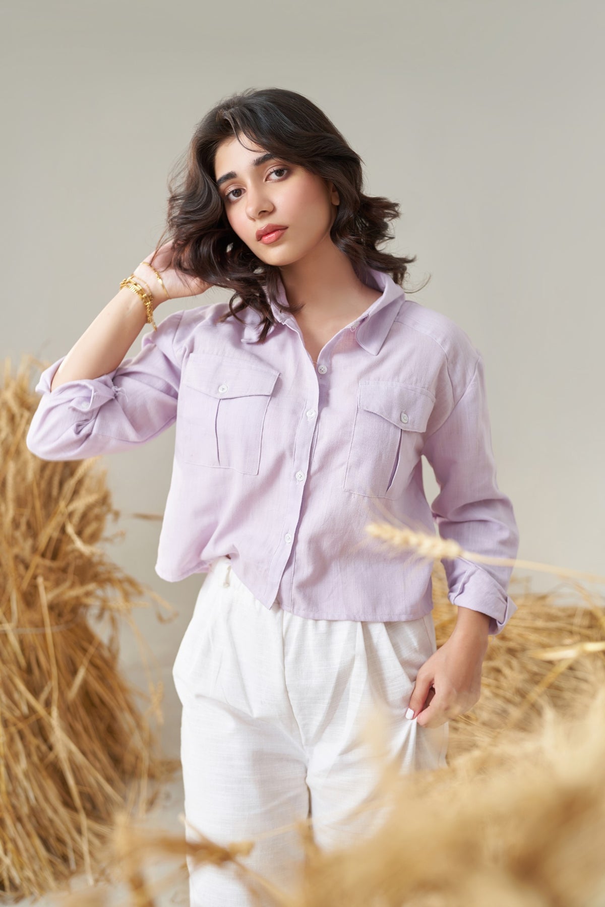 Crop Top (Lavender)