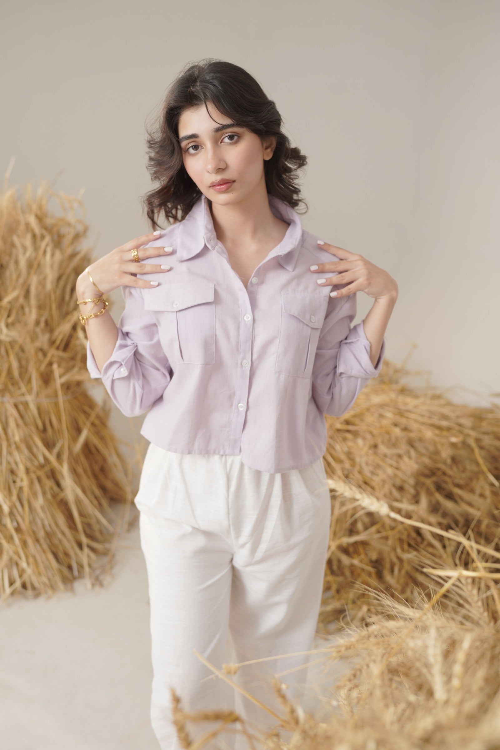 Crop Top (Lavender)