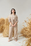 2 Piece Co-ord Set (Khaki)