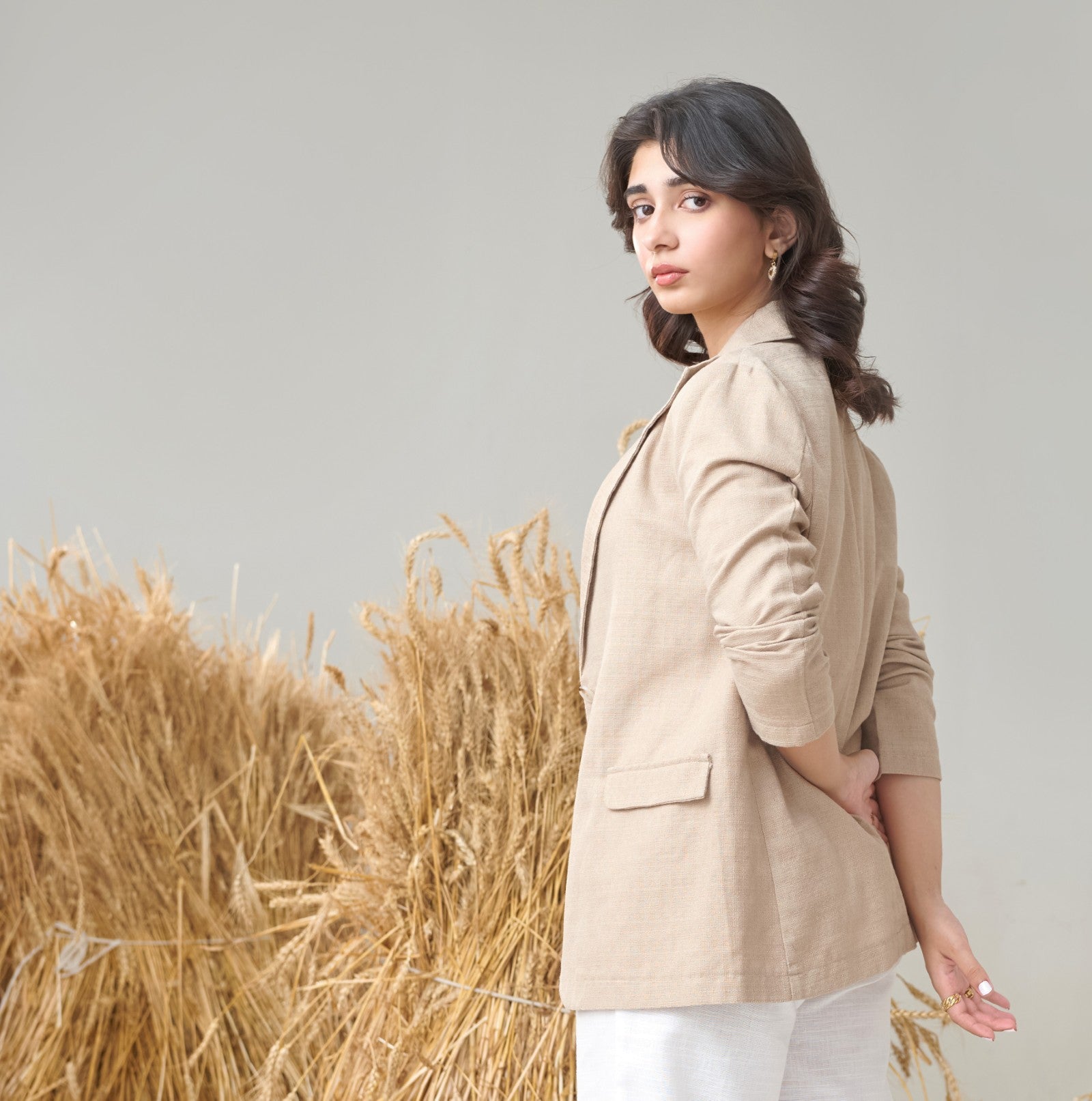 Light Blazer (Khaki)