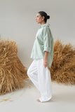 Collared Shirt (Mint Green)